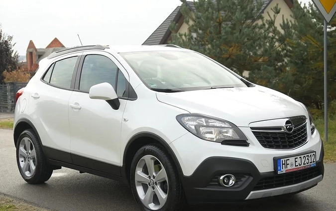 Opel Mokka cena 45900 przebieg: 168000, rok produkcji 2014 z Zambrów małe 667